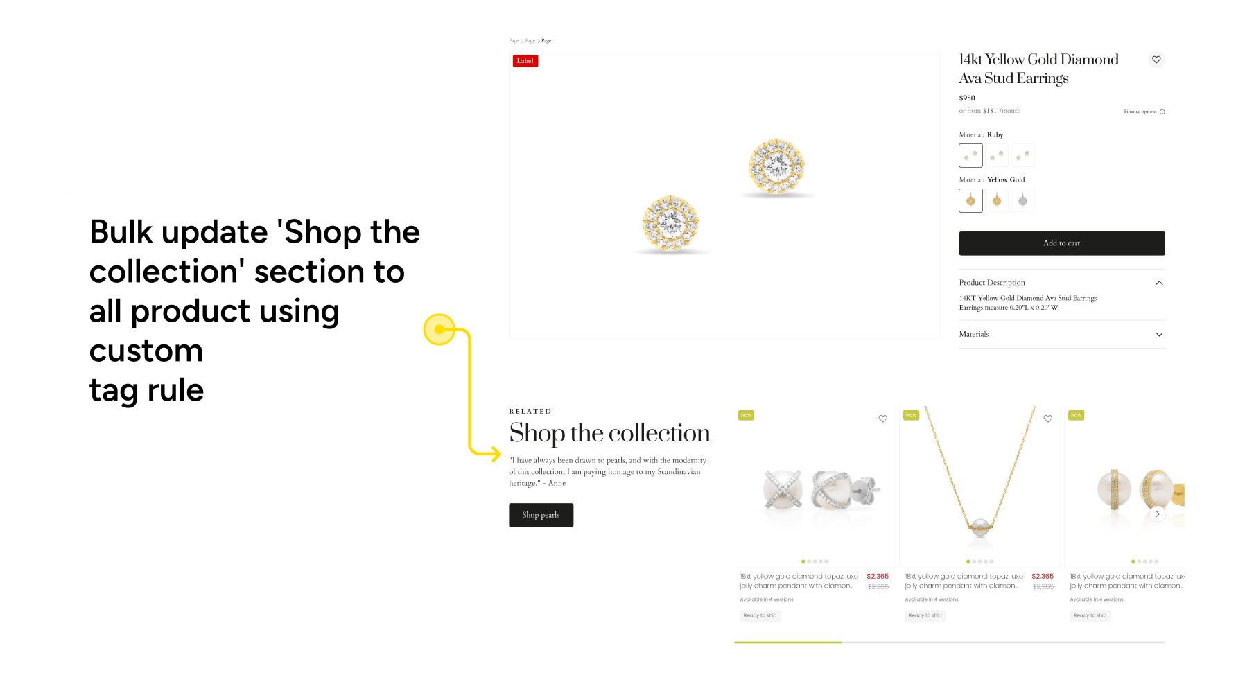 Bulk product management