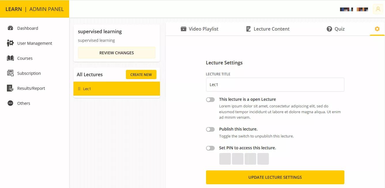 Learn - LMS 4